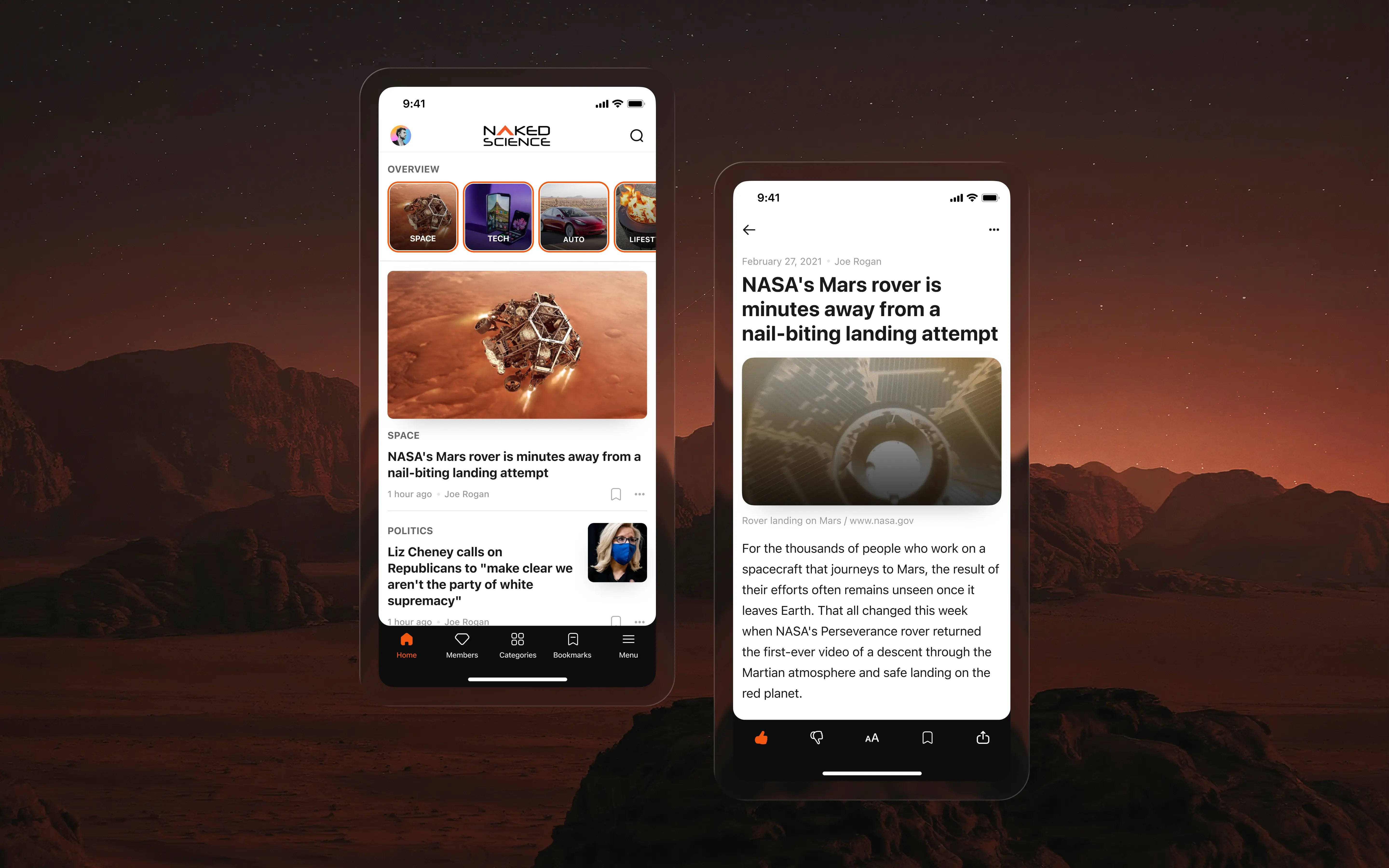 Naked Science mobile app