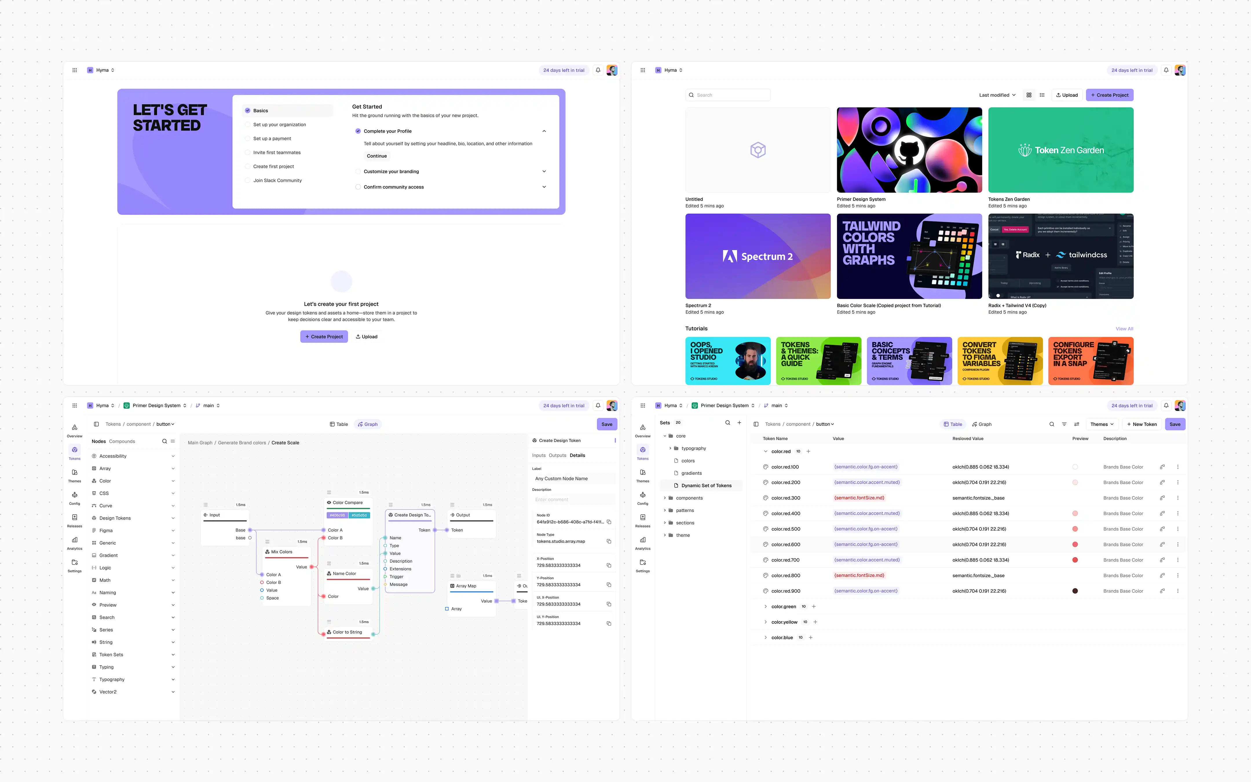 Redesigned core product surfaces