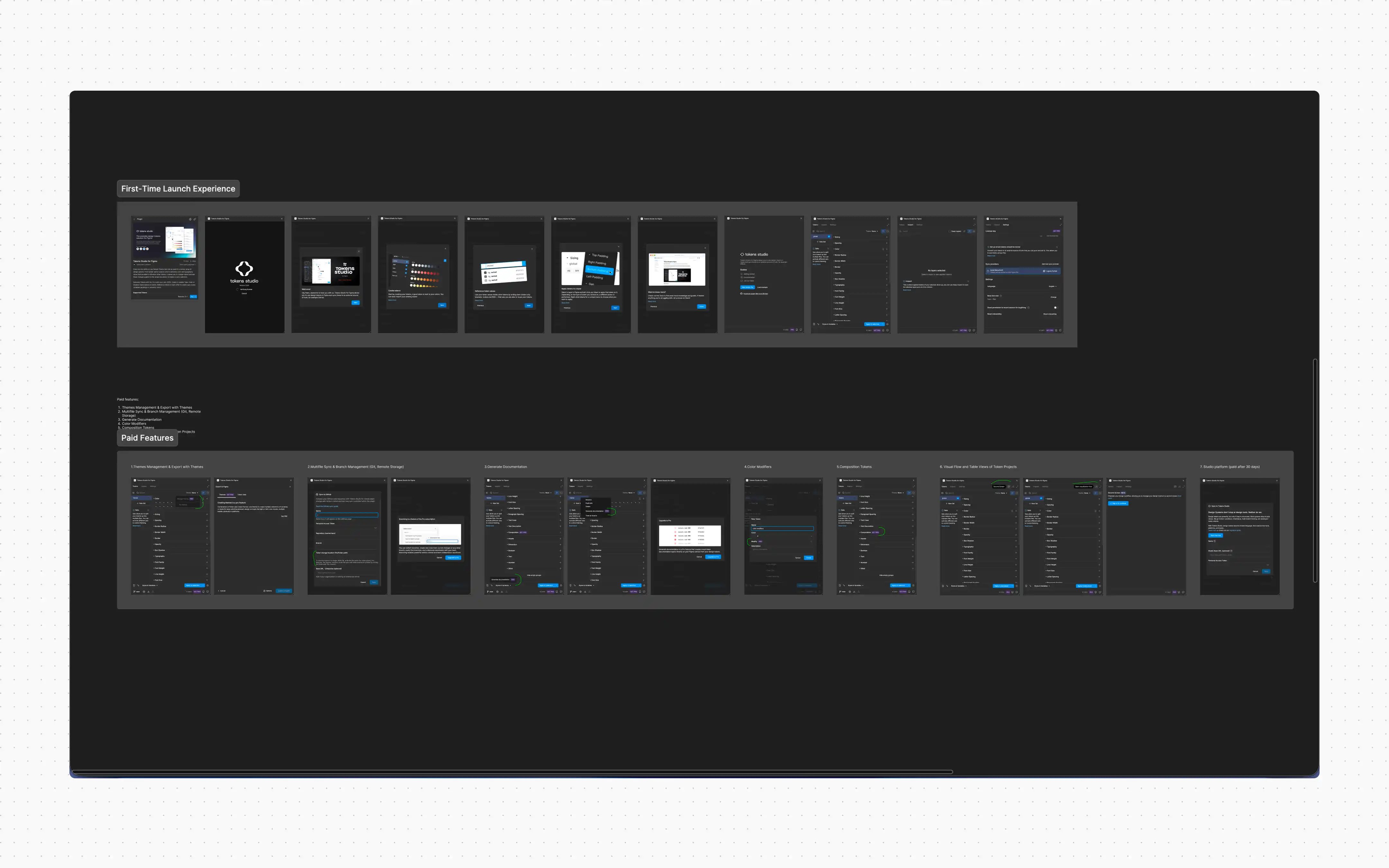 Plugin upgrade funnel screens