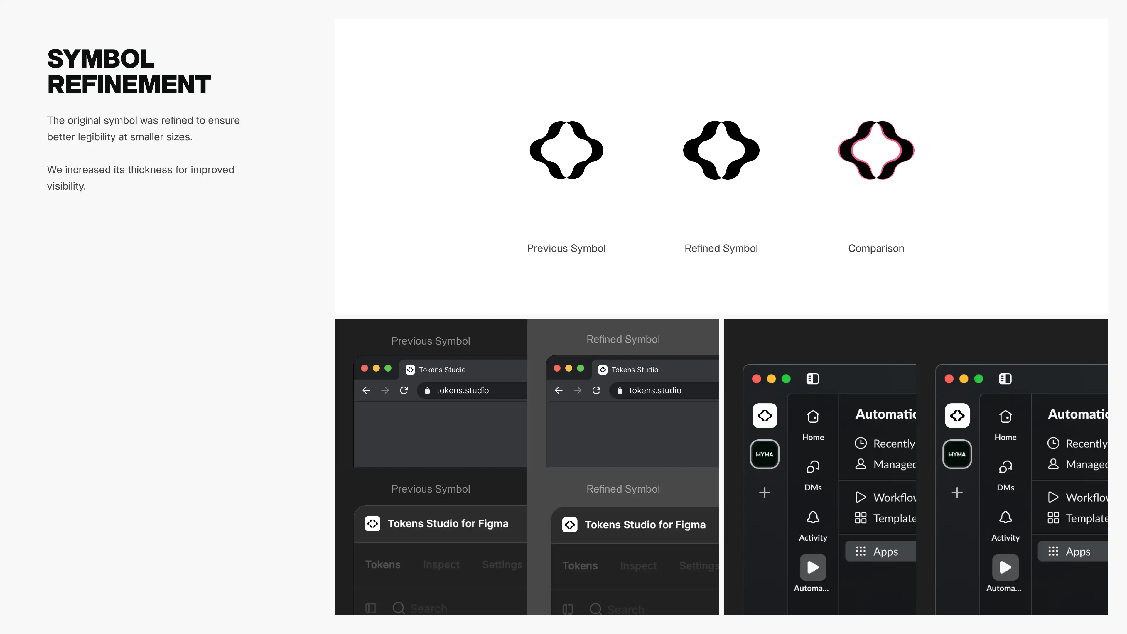 Refined Tokens Studio symbol