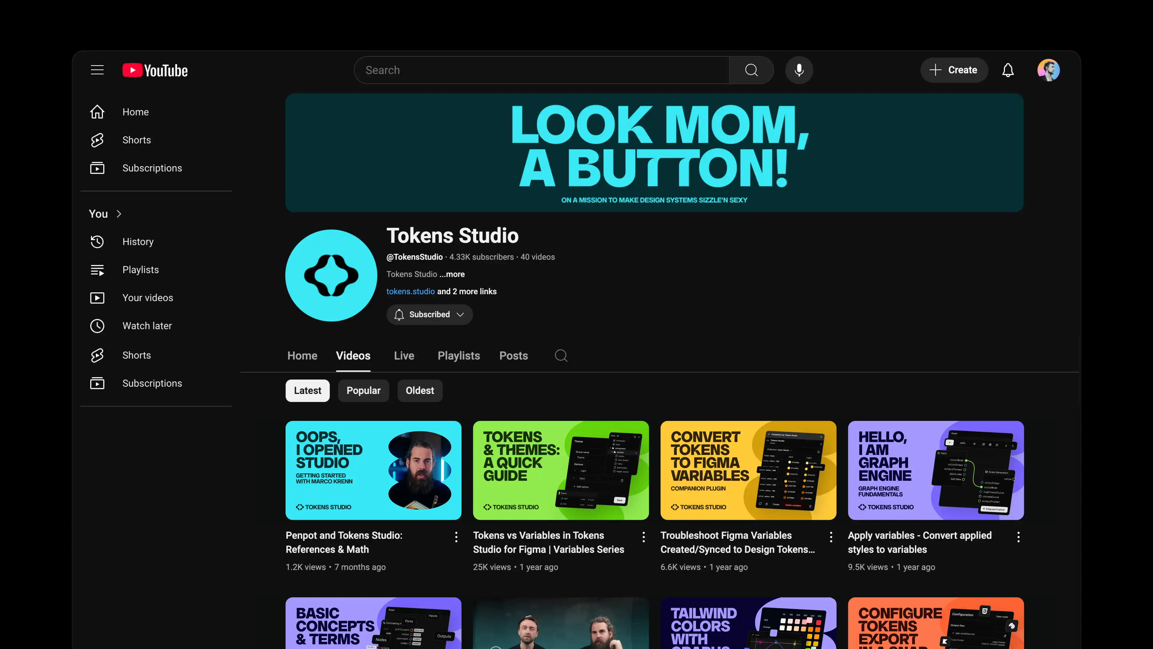 YouTube covers and thumbnails